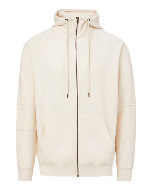 MV Sport 23110 Unisex Ezra French Terry Full-Zip Funnel Hooded Sweatshirt
