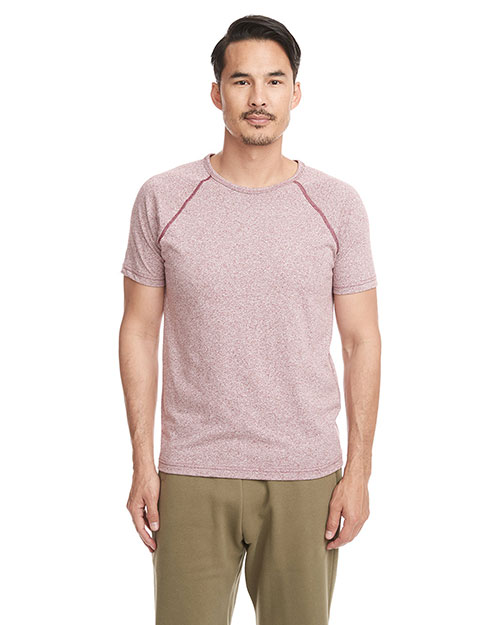 Next Level Apparel 2050  Men's Mock Twist Short-Sleeve Raglan T-Shirt