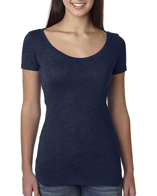Next Level 6730 Women’s Triblend Scoop Neck T-Shirt