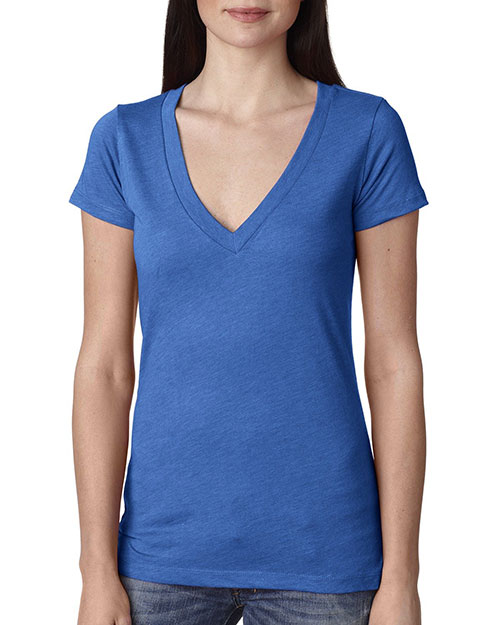 Next Level Apparel 6740  Ladies' Triblend Deep V