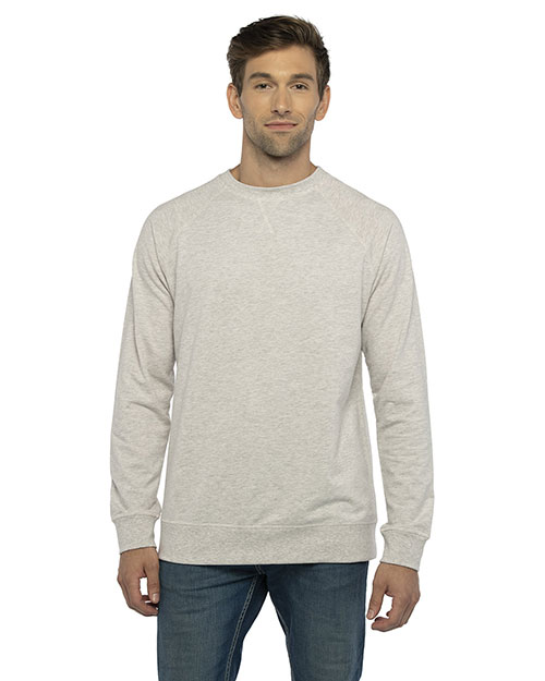 Next Level 9000 Unisex Laguna Raglan Crewneck Sweatshirt