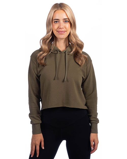 Next Level 9384 Ladies' Cropped Pullover Hooded Sweatshirt