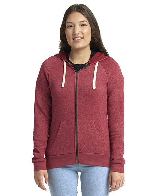 Next Level 9603  Women's Malibu Raglan Full-Zip Hoodie