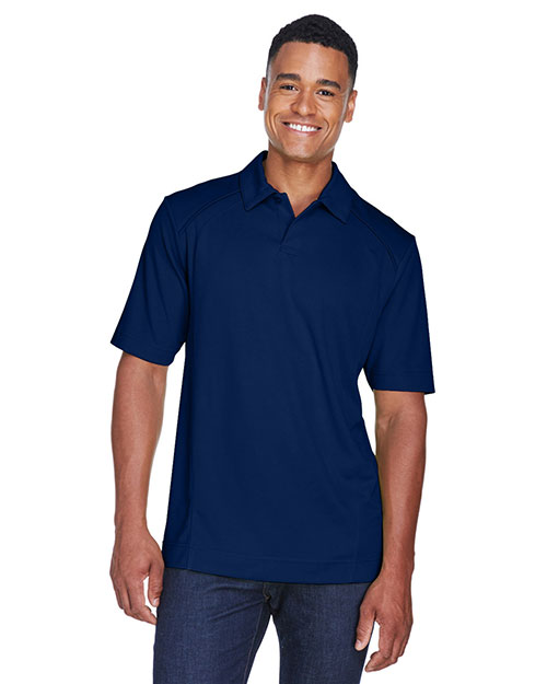 North End 88632 Men 's Recycled Polyester Performance Piqué Polo