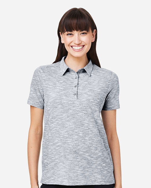 North End NE115W Women's Eclipse Jacquard Polo