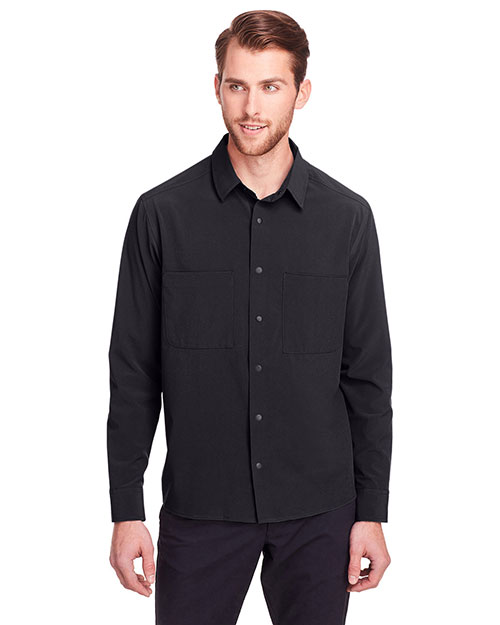 North End NE500 Men's Borough Stretch Performance Shirt