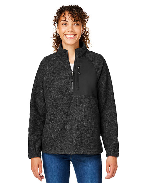 North End NE713W  Ladies' Aura Sweater Fleece Quarter-Zip