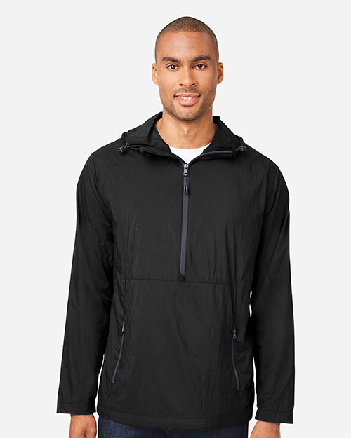 North End NE810 Men's Aura Lightweight Packable Anorak