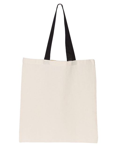 OAD OAD105 Contrast-Color Handle Tote