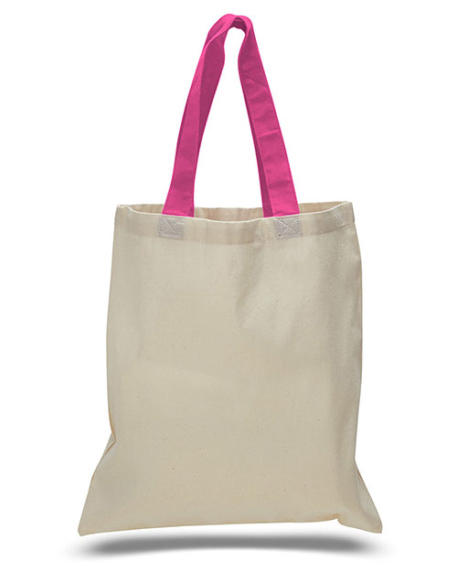 OAD OAD105 Contrast-Color Handle Tote