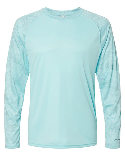 Paragon 216 Cayman Performance Camo Colorblocked Long Sleeve T-Shirt