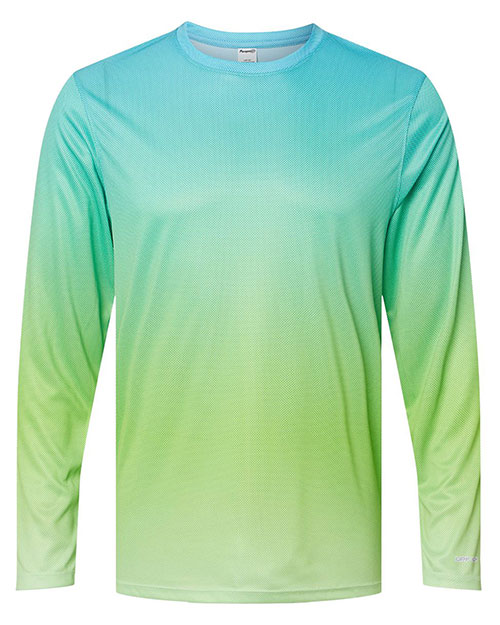 Paragon 225  Barbados Performance Pin Dot Long Sleeve T-Shirt