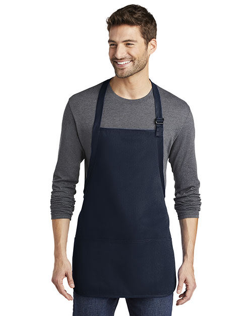 Port Authority Medium-Length Apron with Pouch Pockets.  A510