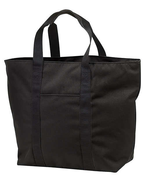 Port Authority B5000  All Purpose Tote Bag Black at bigntallapparel
