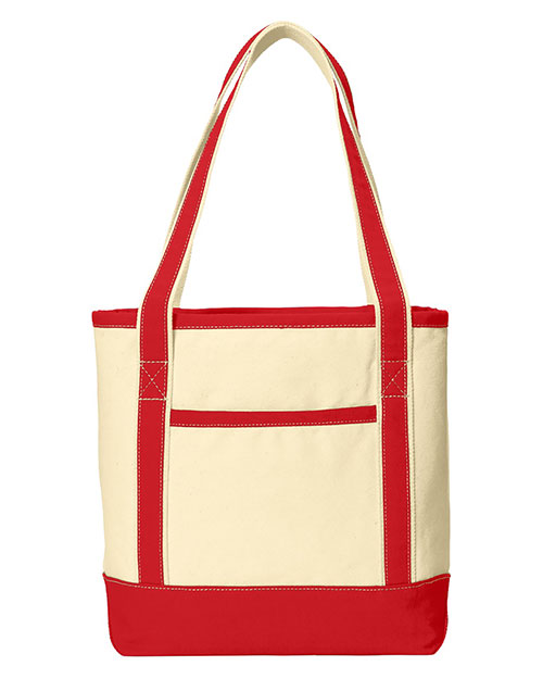 Port Authority Medium Cotton Canvas Boat Tote. BG412