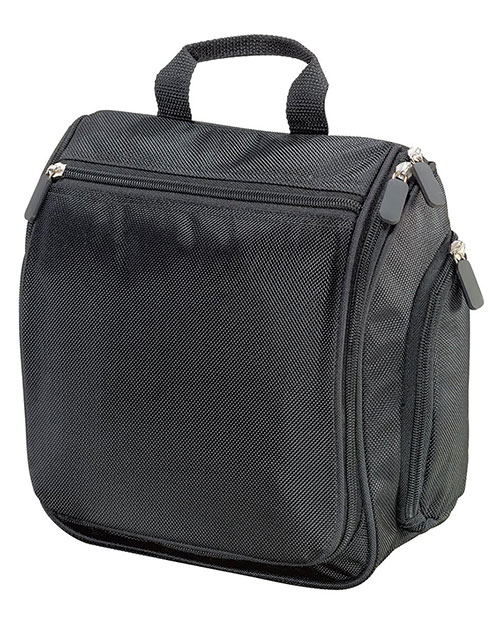 Port Authority BG700  Hanging Toiletry Kit Black at bigntallapparel