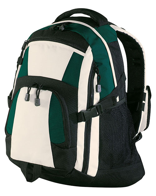 Port Authority BG77  Urban Backpack Hunter/Black/Stone at bigntallapparel