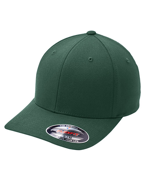 Port Authority C813  Flexfit   - Cotton Twill Cap Forest Green at bigntallapparel