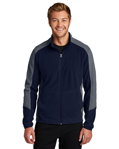 Port Authority Colorblock Microfleece Jacket. F230