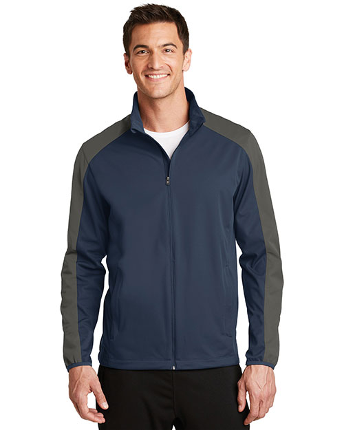 Port Authority Active Colorblock Soft Shell Jacket. J718