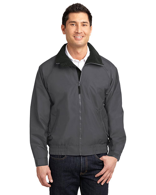 Port Authority JP54 Men  Competitor Jacket Dp Smoke/Black at bigntallapparel