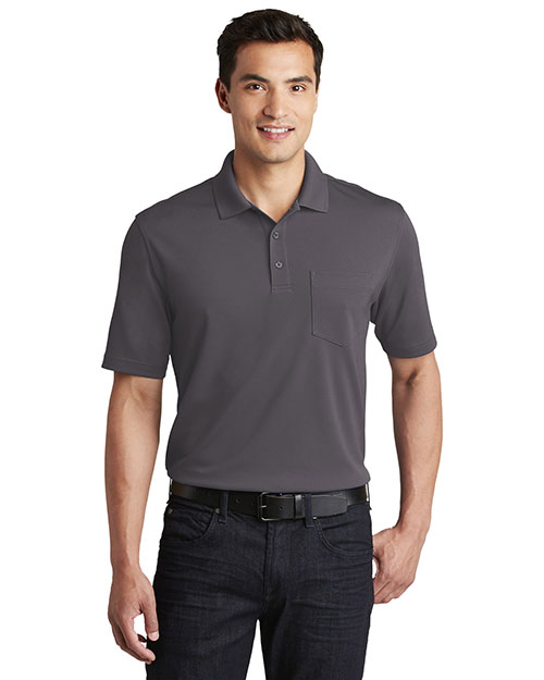 Port Authority Dry Zone UV Micro-Mesh Pocket Polo. K110P