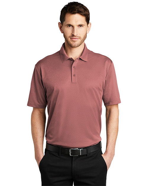 Port Authority Heathered Silk Touch Performance Polo. K542