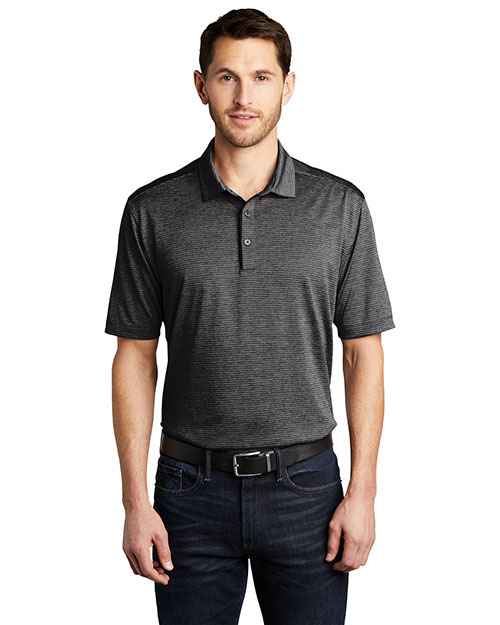 Port Authority Shadow Stripe Polo. K585