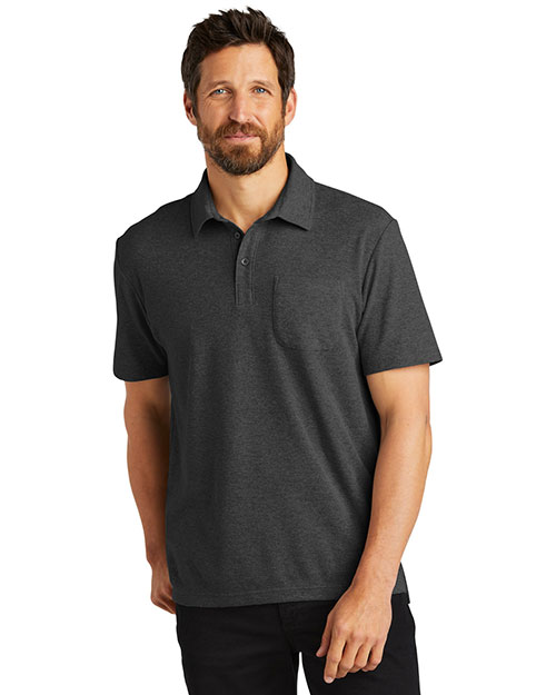 Port Authority C-FREE Cotton Blend Pique Pocket Polo K868