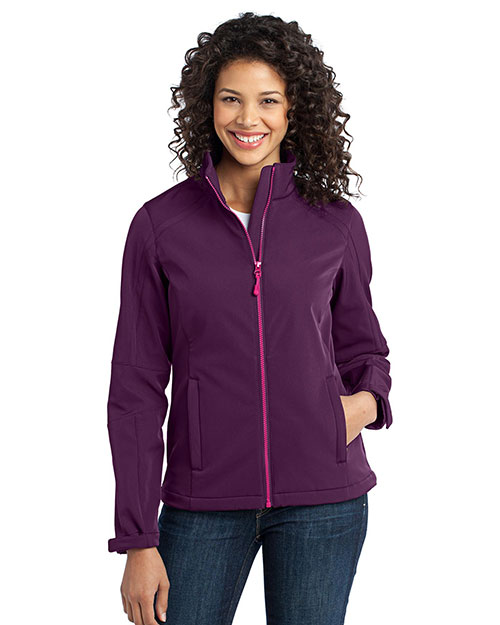 Port Authority ® Ladies Textured Soft Shell Jacket. L705 Xxl