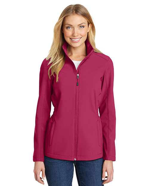  Port Authority Ladies Cinch-Waist Soft Shell Jacket. L334