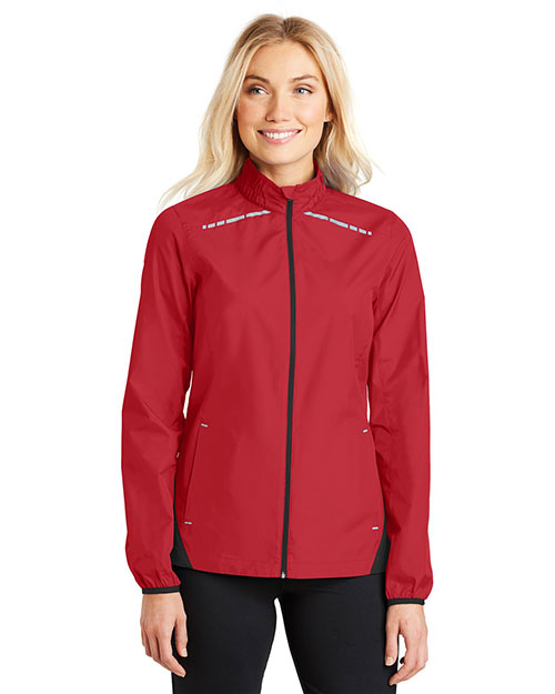  Port Authority Ladies Zephyr Reflective Hit Full-Zip Jacket. L345