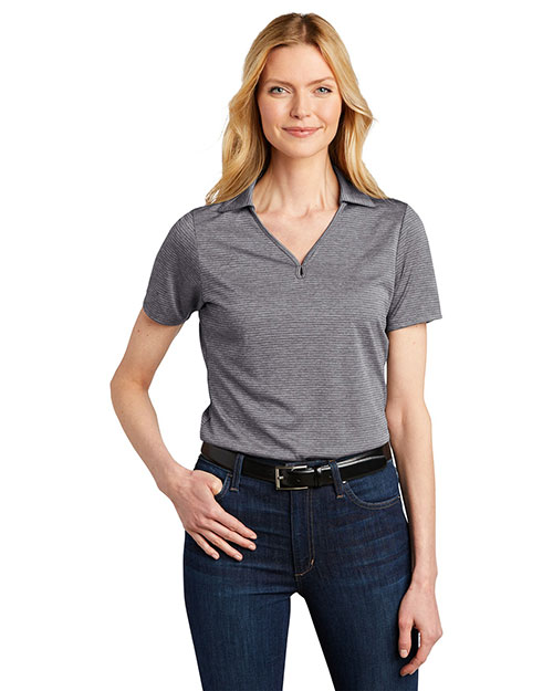 Port Authority Ladies Shadow Stripe Polo. LK585
