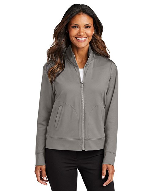 Port Authority LK881 ® Ladies C-FREE ® Double Knit Full-Zip