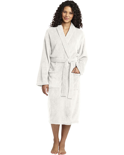 Port Authority Plush Microfleece Shawl Collar Robe. R102