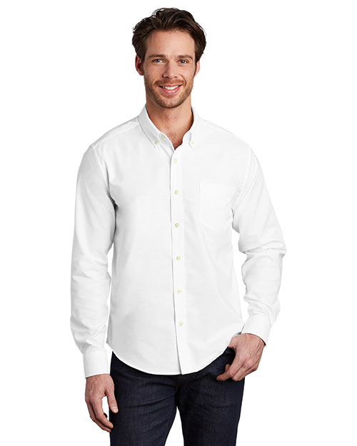 Port Authority S651 Untucked Fit SuperPro Oxford