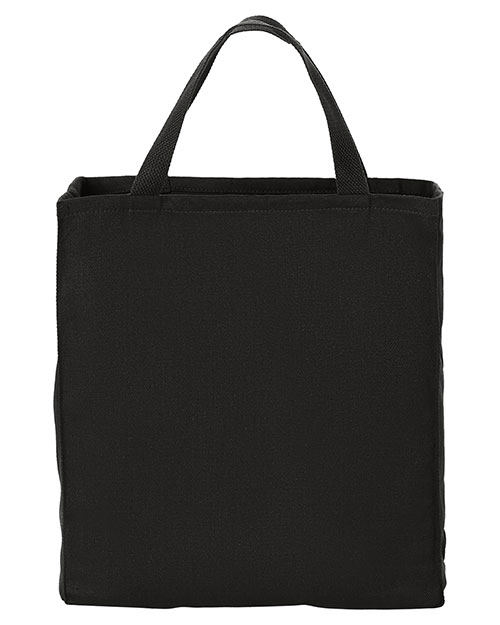 Port & Company B100  Grocery Tote Black at bigntallapparel