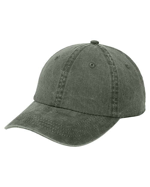 Port & Company CP84  Pigment Dyed Cap Hunter at bigntallapparel