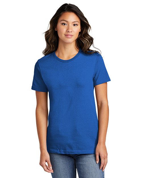 Port & Company LPC150 Women Essential Ring Spun Cotton Tshirt Royal at bigntallapparel