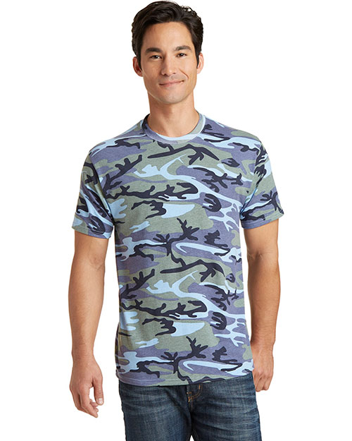 Port & Company Core Cotton Camo Tee. PC54C