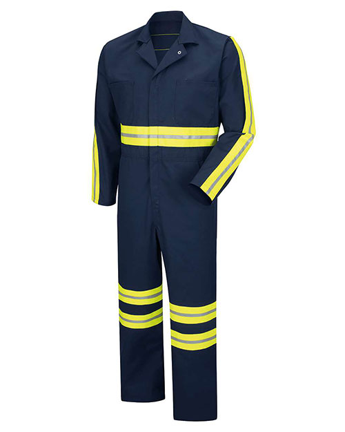 Red Kap CT10EN  Enhanced Visibility Action Back Coverall