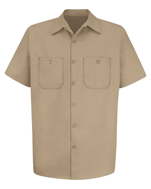Red Kap SC40L Short Sleeve Uniform Shirt Tall Sizes