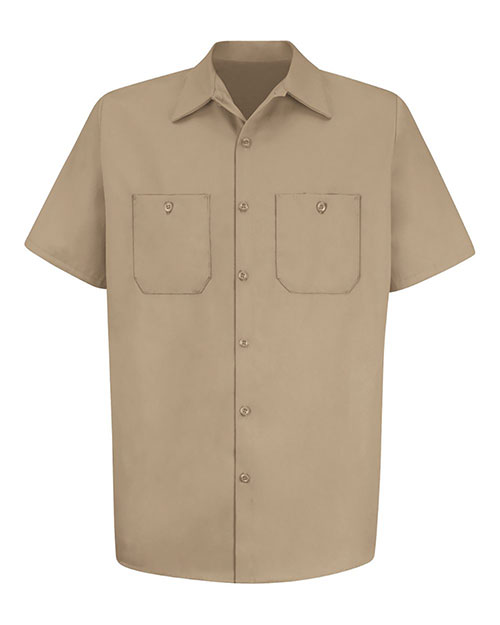 Red Kap SC40T Men's Tall Cotton Short Sleeve Uniform Shirt