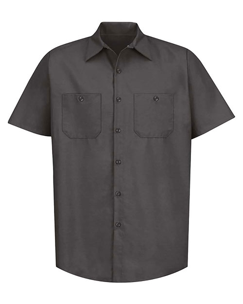Red Kap SP24T Short Sleeve Work Shirt Long Size
