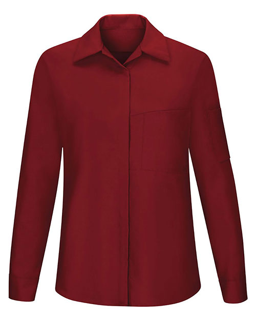 Red Kap SY31 Women's Performance Plus Long Sleeve Shop Shirt with Oilblok Technology