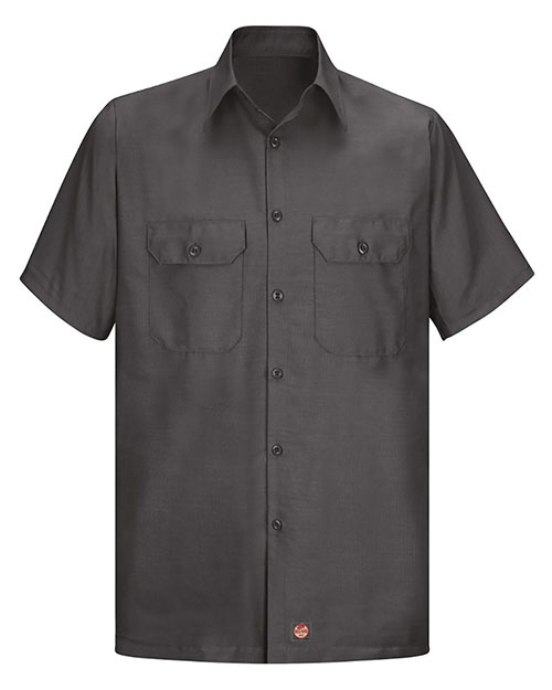 Red Kap SY60L  Ripstop Short Sleeve Work Shirt Long Sizes