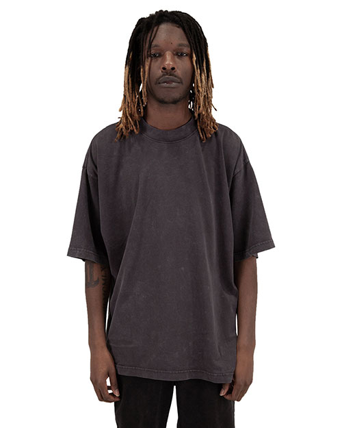 Shaka Wear SHGDN Men's Garment Dyed Designer T-Shirt