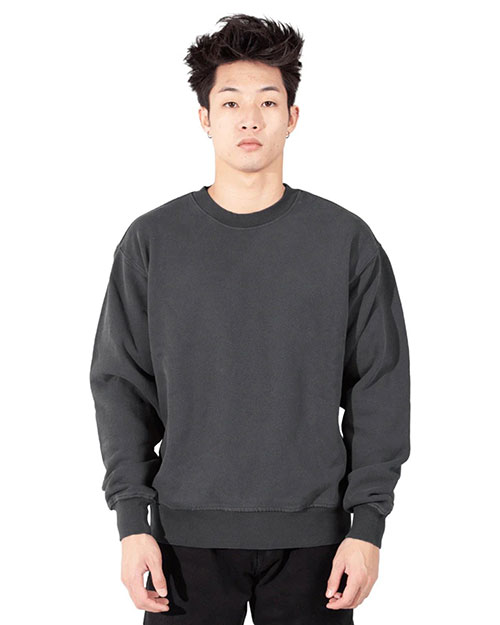 Shaka Wear SHGFC  Men's Los Angeles Garment Dyed Crewneck