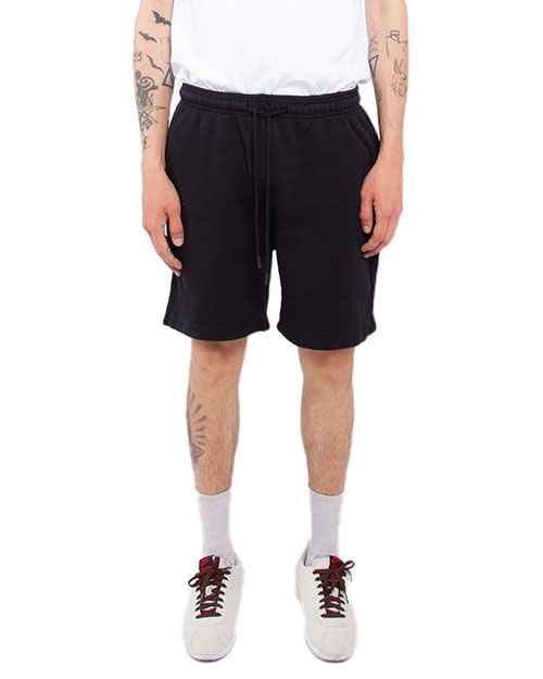 Shaka Wear SHGFS  Men's Garment Dye Fleece Shorts