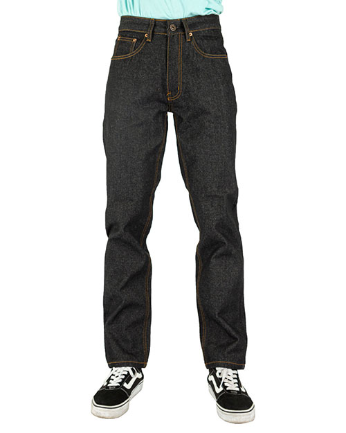 Shaka Wear SHRDJ Men's Raw Denim Straight-Leg Jean Pant